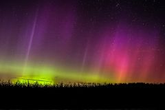 Aurora in Swanton, VT - 9.12.14 #2