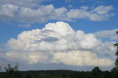 Still building over Southern Maine