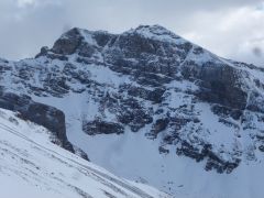 Sunshine Village   Looking At Lookout Mountain