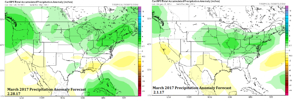 Canadian March Forecast (Mar 1 v Feb 1).png