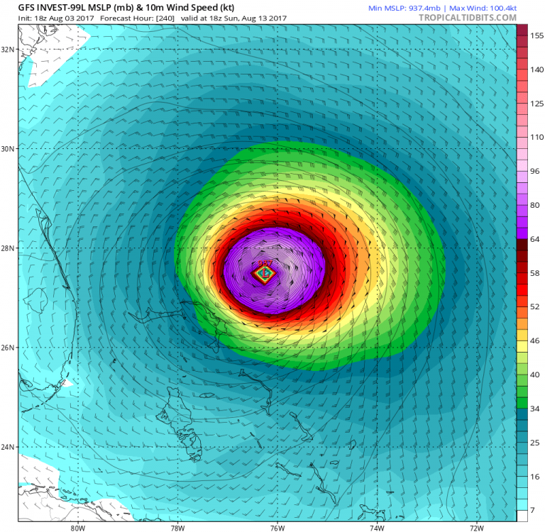 99L invest 937mb Franklin future.png