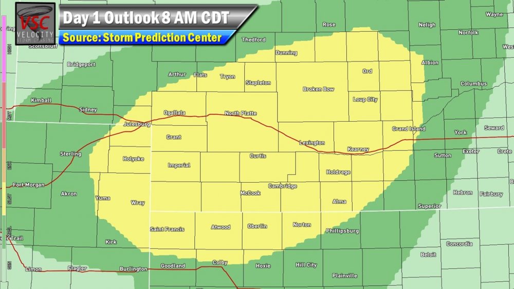 SPC Day 1 Outlook 8 AM CDT.JPG