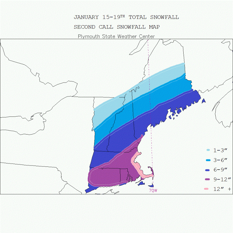 January 15th through 19th Snowfall map second guess.gif
