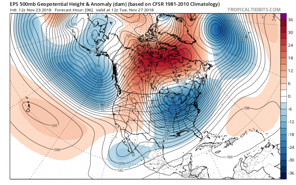 Winter Storm Potential November 28th 2018 500mb eps forecast.png