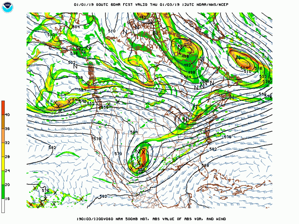 Operational NAM run New years Day 00z.gif