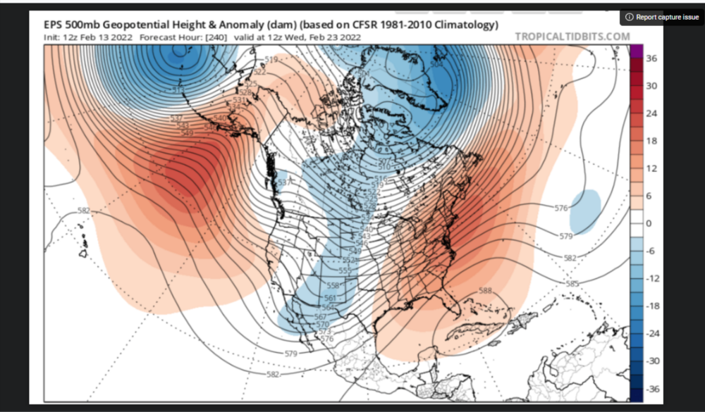 EPS Model – 500mb Height Anomaly for North America _ Tropical Tidbits - Awesome Screenshot (1).png