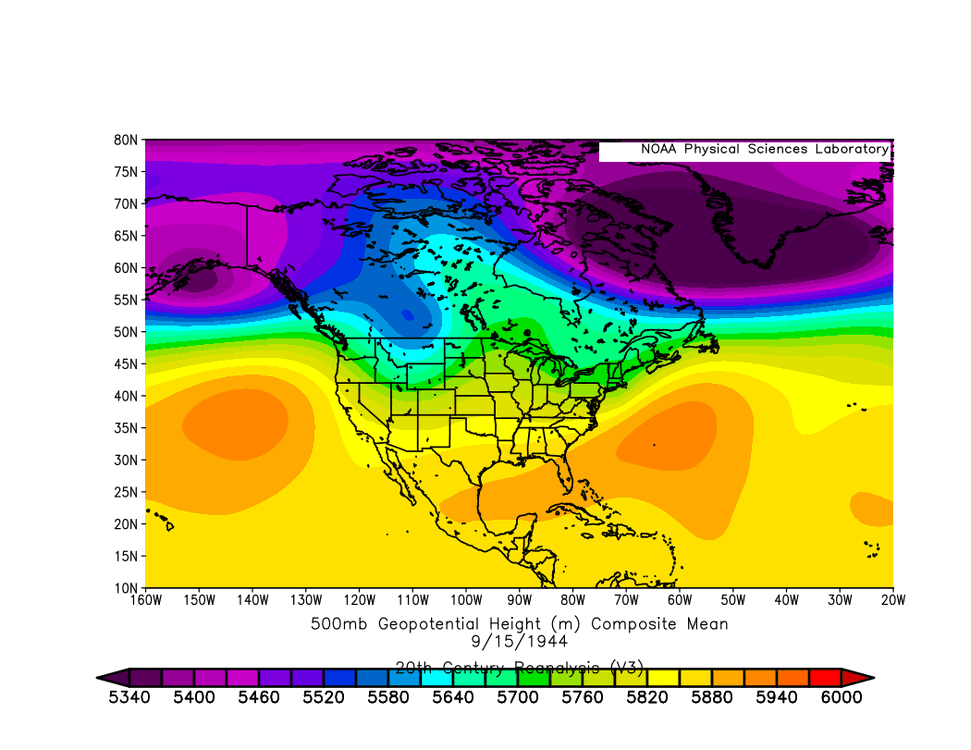 1944 Great Atl Hurricane - 500 mb height 15 Sep 1944.gif