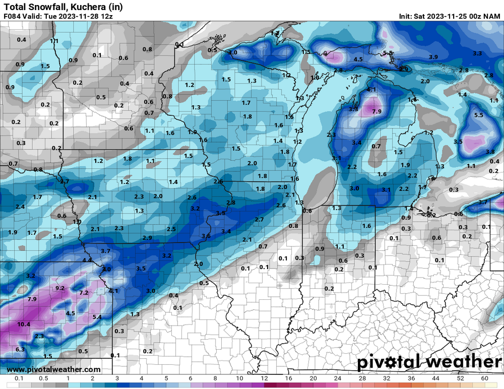 23-11-25 0z NAM snow via Kuchera.png