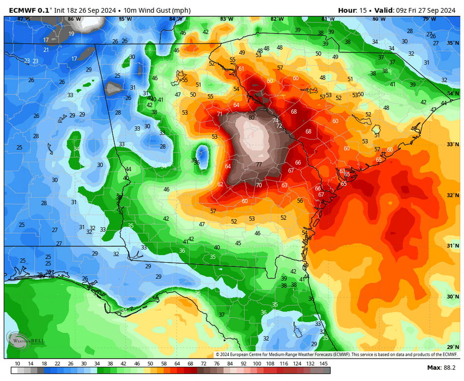 Hurricane Helene ECMWF Wind Gust 2024-09-26 1800z.png